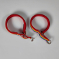 Preview: Halsband Zug-Stop, 3.0 - 3.5cm, 25 - 55cm, Neopren Regenbogen rot