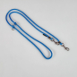 Preview: Seil Leine 3fach verstellbar, weich, 6mm + 8mm hellblau