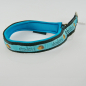 Preview: Halsband Zug-Stop, 2.5 - 3.5cm, 25 - 55cm, Neopren Einzelstück blau, aqua, schwarz