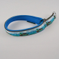 Preview: Halsband Zug-Stop, 3cm, 30 - 55cm, Neopren ente, hellblau