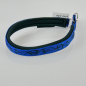 Preview: Halsband Zug-Stop, 2.0 - 3.0cm, 22.5 - 55cm, Neopren Tattoo blau - schwarz