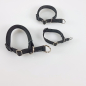 Preview: Halsband Zug-Stop verstellbar  1.5 - 2.5cm, 20 - 60cm Schwarz