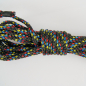 Preview: Schleppleine Seil mit Handschlaufe, 4mm, 3 - 10m schwarz - bunt