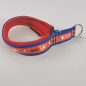 Preview: Halsband Zug-Stop, 2.5 - 3.5cm, 25 - 55cm, Neopren swiss borte, blau