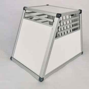 Preview: Hundebox Alu ADARUS¶ H 58cm¶ B 50cm¶ T 73cm
