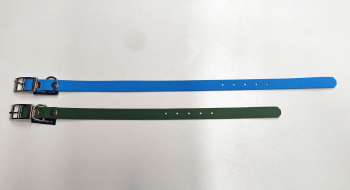 Halsband mit Dorn, 2.0cm, Hexagon braun