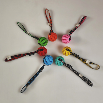 Zahnball mit Band, 75mm