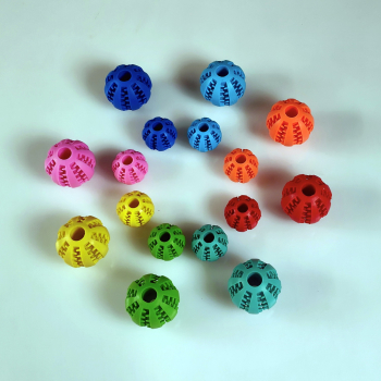 Preview: Zahnball mit Band, 75mm