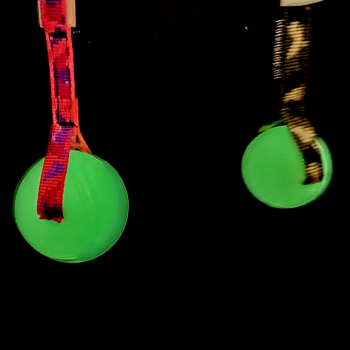 Preview: Ball, schwimmend, leuchtend in der Nacht, elastband schwarz