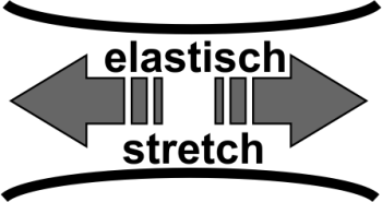 Preview: Lilla Ball mit elastischem Band 6,5cm sehr stabil, DuraFoam