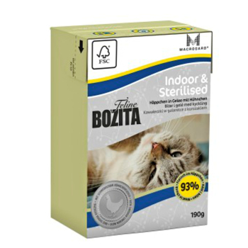 Bozita Feline Indoor &  Sterilised 190g