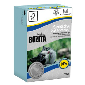 Bozita Feline Diet & Stomach - Sensitive 190g
