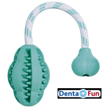 Trixie, Denta Fun Jumper/Seil, Mintfresh, Naturgummi 8 cm/28 cm