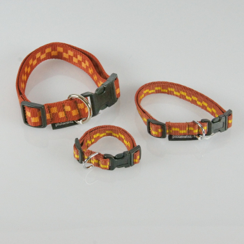 Halsband Klick, karo braun karo braun