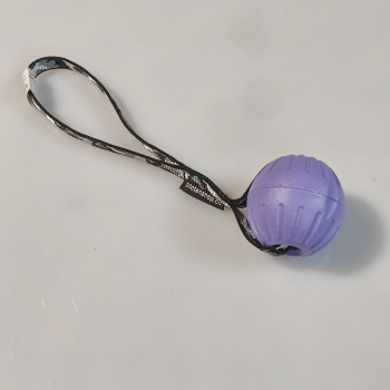 Lilla Ball mit Band 6,5cm sehr stabil, DuraFoam