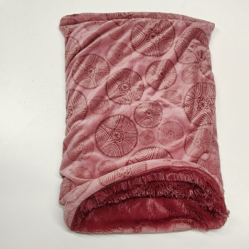 Preview: Relax Schlupfsack, bordeaux, altrosa kreise bordeaux