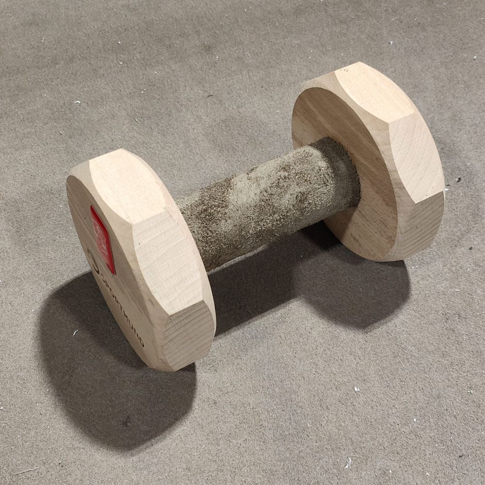 Apportierholz mit Leder, in verschiedenen Grössen