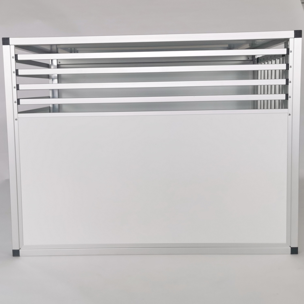 Doppel-Hundebox Alu Rocco¶ H70cm¶ B 110¶ T 90cm