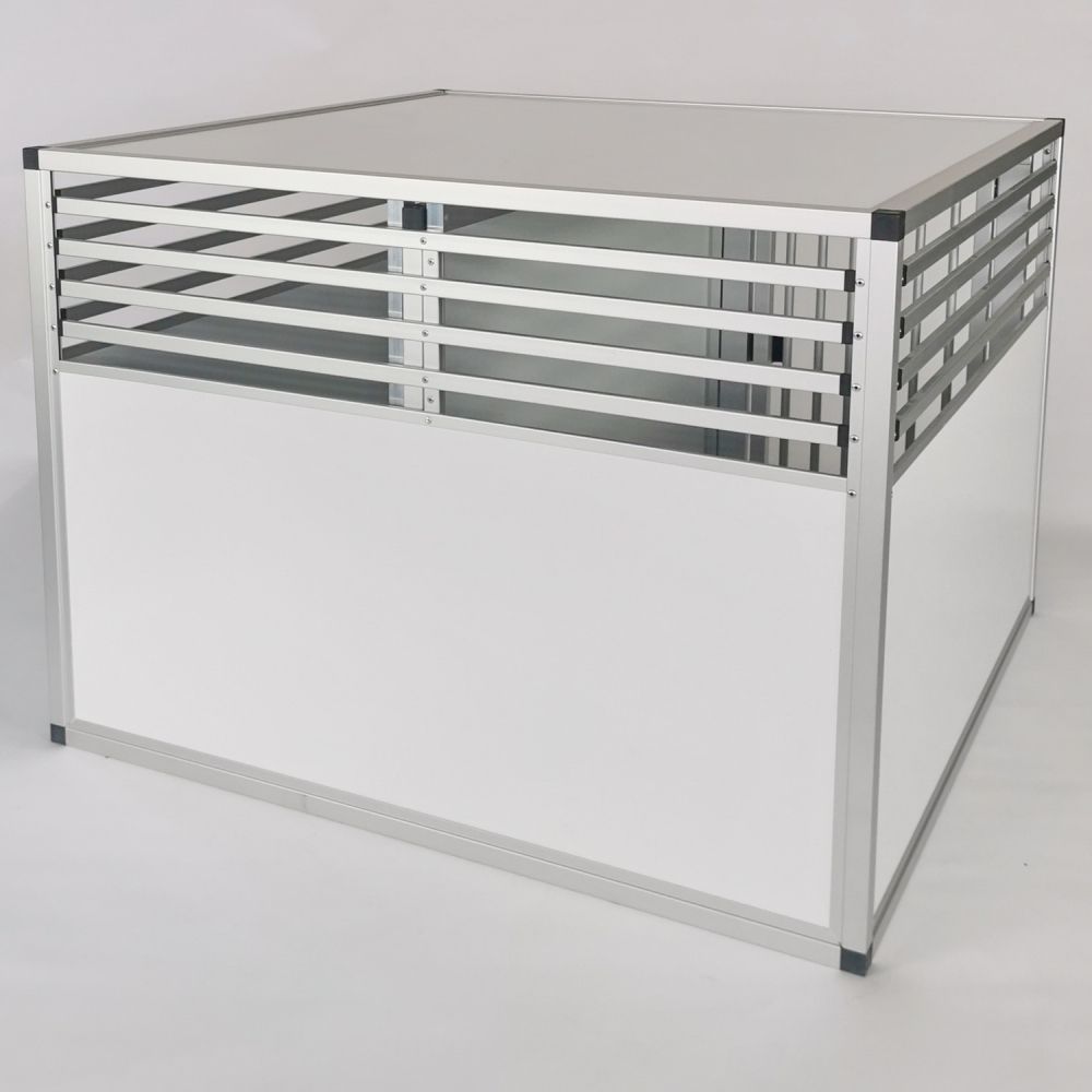 Doppel-Hundebox Alu Rocco¶ H70cm¶ B 110¶ T 90cm