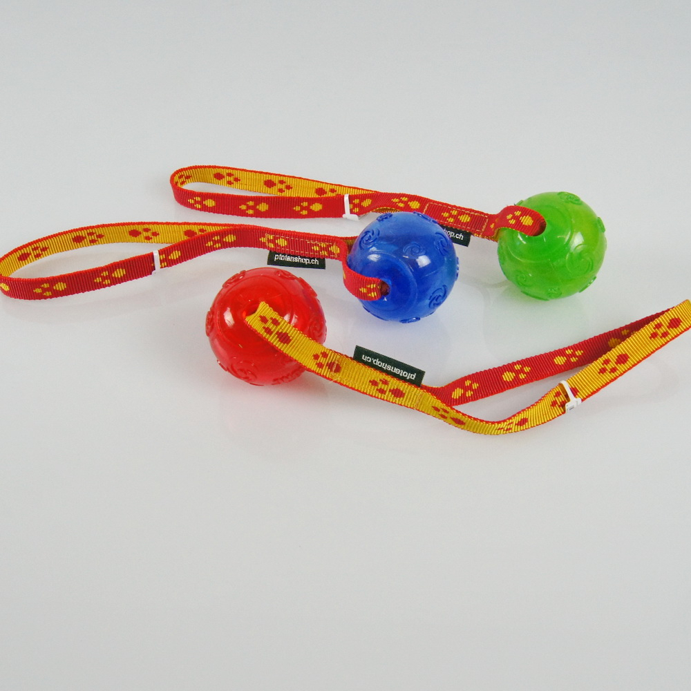 Quitsch Ball Kong 6,5cm mit Schlaufe