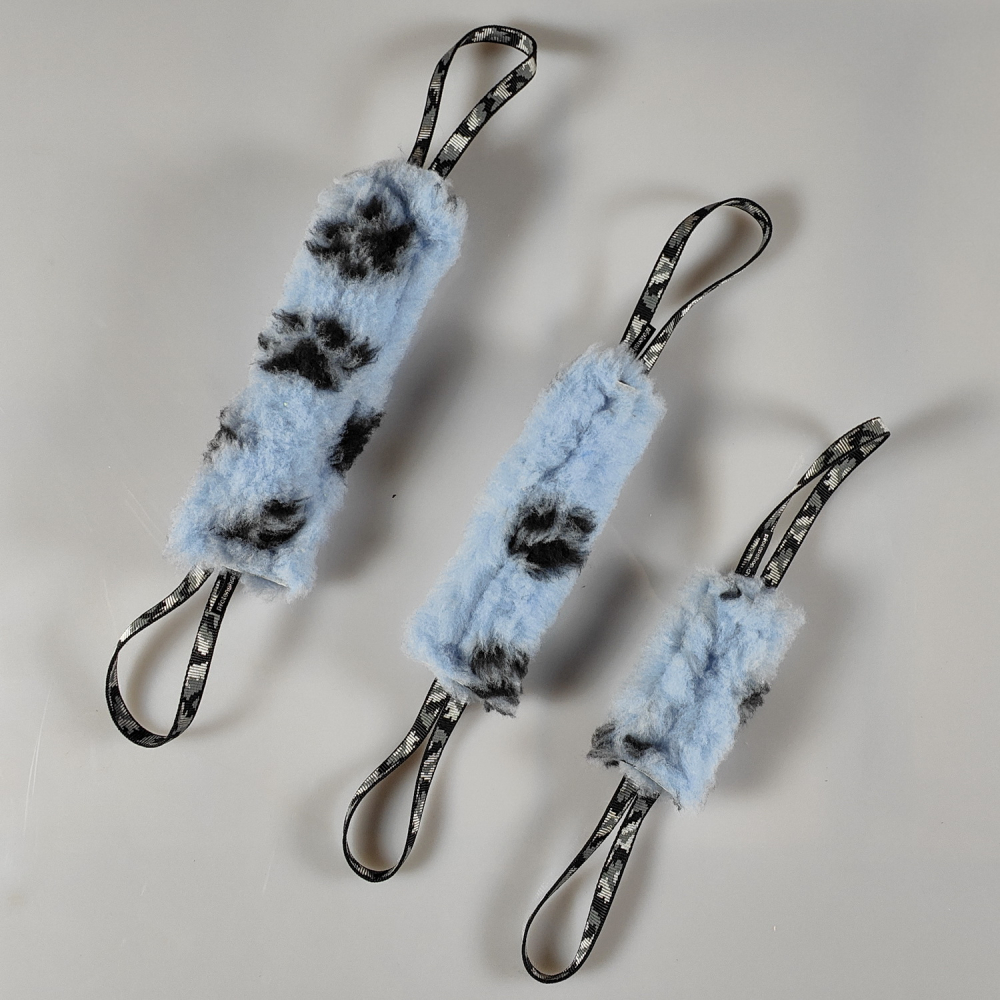 Beisswurst, Boudin aus Fell, 2 Griffe, 3 Grössen Fell synthetisch