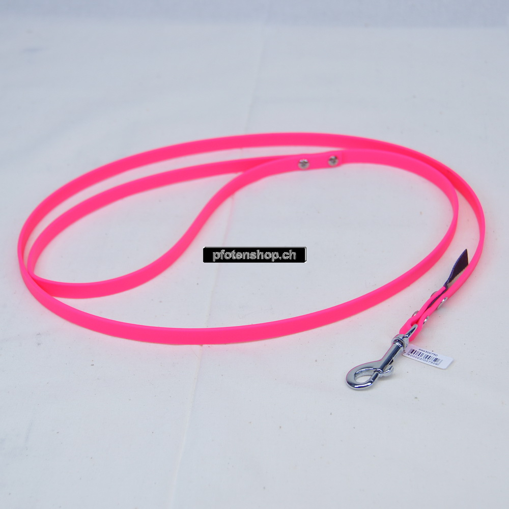 Leine Biothan, Stadtleine 1.2m mit Handschlaufe, pink pink