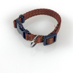 Halsband Click, 1.0cm, 16.5-25cm braun